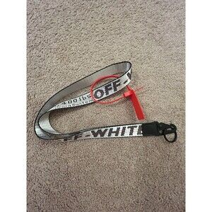 OW keychain lanyard silver